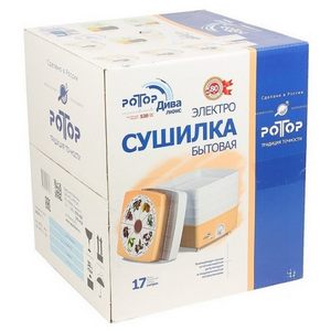 Сушилка для овощей Ротор-Дива-Люкс СШ-010-02 экстра (5 под.)