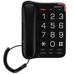Телефон Maxvi CB-01 black