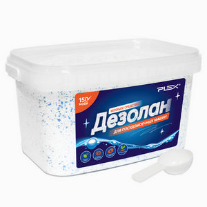 Порошок для посудомоечных машин PLEX ДЕЗОЛАН 3 кг (биоразлагаемый)