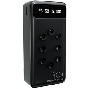 Резервный аккумулятор More choice PB42S-30 30000 mAh USB (2.1A) + Type-C (2.1A) Black