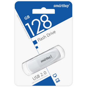 Накопитель Flash Smartbuy 128Gb Scout White (SB128GB2SCW)