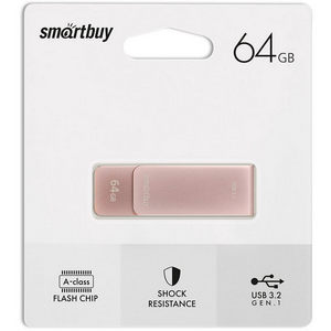 Накопитель Flash Smartbuy 64Gb M1 Metal Apricot (SB064GM1A) USB 3.0 / 3.2