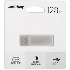 Накопитель Flash Smartbuy 128Gb M1 Metal Grey (SB128GM1G) USB 3.0 / 3.2