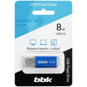 Накопитель Flash BBK 8GB ROCKET blue