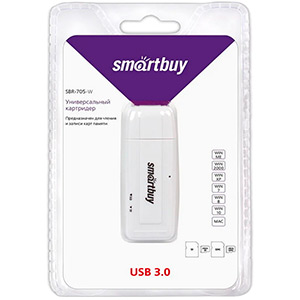 Картридер Smartbuy SBR-749-W белый