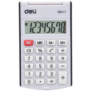 Калькулятор Deli E39217 black 8-разр.