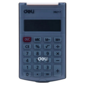 Калькулятор Deli E39217 black 8-разр.