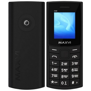 Телефон сотовый Maxvi C40 Black