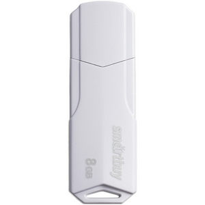 Накопитель Flash Smartbuy 8Gb Clue White (SB8GBCLU-W)