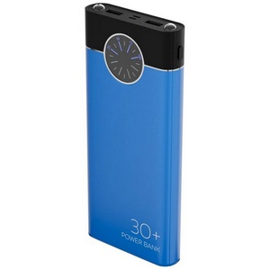 Резервный аккумулятор More choice PB40-30 30000 mAh 2USB (2.1A) Blue