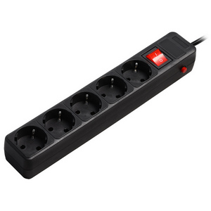 Фильтр сетевой Smartbuy SBSP-5-18-K (5 розеток; 1,8 м, 16A) черный