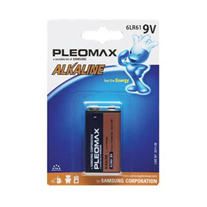 Батарейка PLEOMAX 6F22 (Samsung)