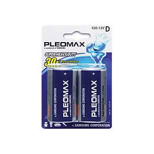 Батарейка PLEOMAX R20 (Samsung)