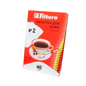 Фильтр для кофеварки Filtero 2 / 40