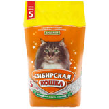 Наполнитель Сибирская Кошка 5л Бюджет