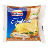 Сыр Хохланд 150г с грибами (нарезка)