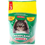 Наполнитель Сибирская Кошка 3л Лесной