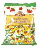Карамель Клубника со сливками 250г Бабаевский