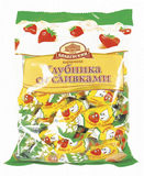 Карамель Клубника со сливками 250г Бабаевский