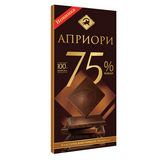 Шоколад ВК Априори 100г горький 75% какао