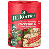 Хлебцы Доктор Корнер 100г злаковый коктейль клюквенный