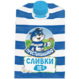 Сливки Простоквашино 200г 10%