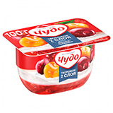 Десерт творожный Чудо 100г 4% вишня-черешня