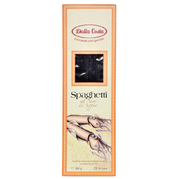 Мак.изделия Далла Коста 500г спагетти нери с чернилами каракатицы №12