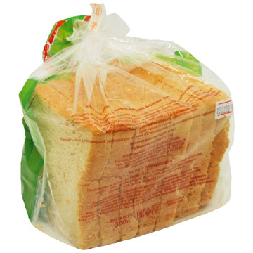 Хлеб Тостовый к завтраку 300г нарезка Колос-Пром