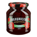 Варенье Лукашинские 450г клубничное с/б