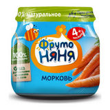 Пюре Фруто Няня 80г морковь