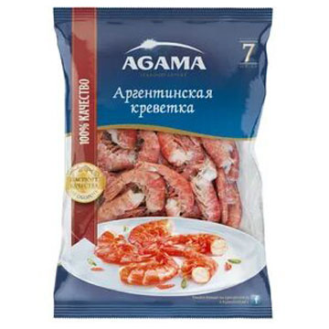 Креветки Агама  Аргентинская №7 с/м б/г 850г