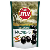 Маслины ИТЛВ 165г с косточкой дой-пак