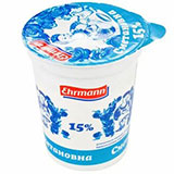 Продукт сметанный Эрман Сметановна 375г 15%
