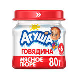 Пюре мясное Агуша 80г Говядина