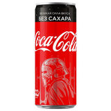 Газ.вода Кока-Кола Зеро 0,33л ж/б