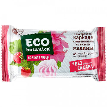 Зефир Эко Ботаника 135г с экстрактом каркаде и витаминами