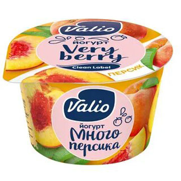 Йогурт Валио 180г 2,6% Персик
