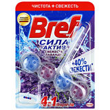 Чист.средство Бреф Сила-актив 4в1 д/унитаза 50г Свежесть лаванды