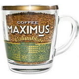 Кофе Максимус 70г Колумбия в стеклян.кружке