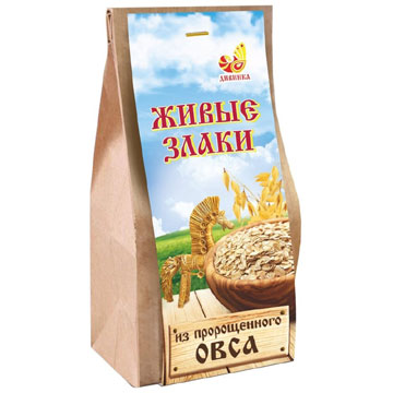 Хлопья Дивинка 300г овсяные пророщенные