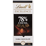 Шоколад Линдт Экселенс 100г горький 78% какао