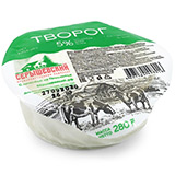 Творог 5%  280г шайба (Серышевский)