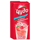 Коктейль мол.Чудо 960г вкус ягодное мороженое 2%