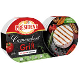 Сыр мягкий Президент Камамбер Гриль 250г 45% с белой плесенью