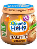 Паштет Фруто Няня 80г Говядина с печенью