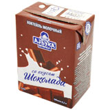 Молочный коктель Азбука молока 200мл 1,5% шоколад