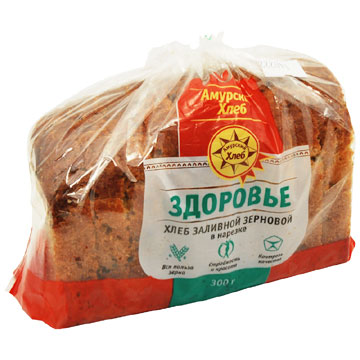 Хлеб Здоровье заливной 300г нарезка