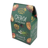 Снэки Аппетитный перекус 100г картофельные с семенами льна Зеленый лук