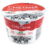 Сметана 200г 20% (Серышевский)